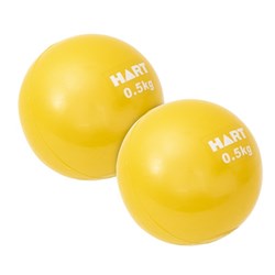 HART Soft Touch Weight Balls 2 x 0.5kg