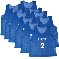 HART Soccer Training Bibs Set Junior - Blue