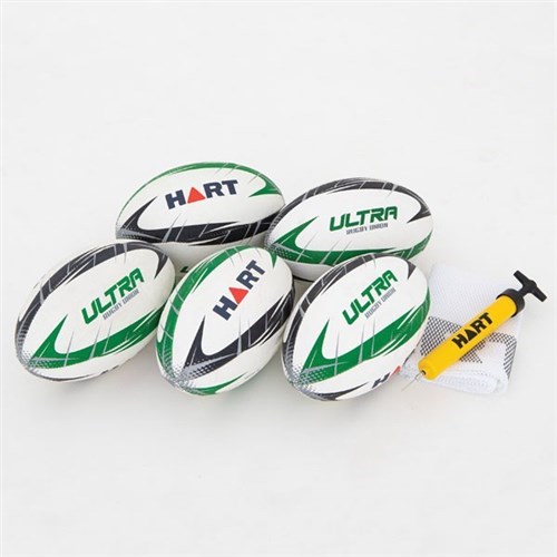 HART Ultra Rugby Union Ball Pack