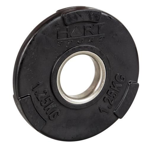 HART Rubber Coated Olympic Plates