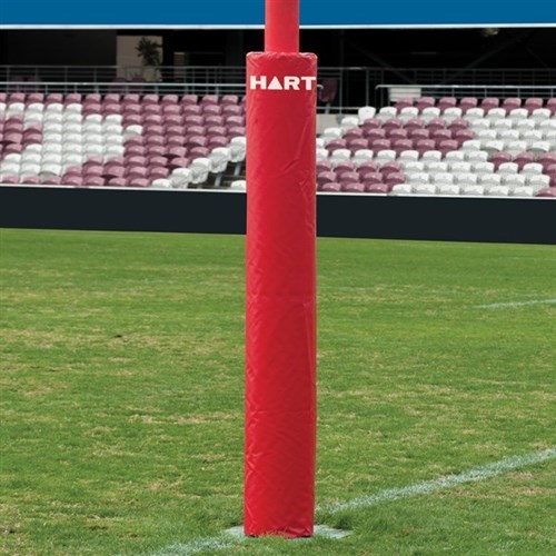 HART Round Rugby Post Pads - 25cm