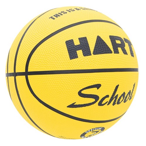 HART School Rubber Basketball Sz7