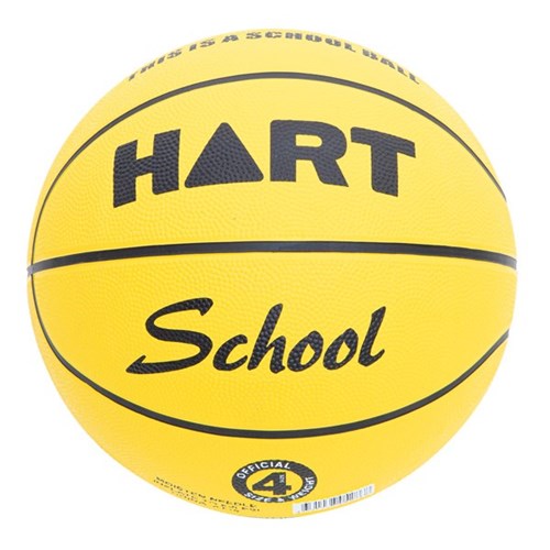 HART School Rubber Basketball Sz4