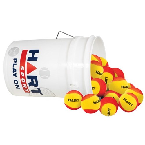 HART Bucket of Foam Trainer Balls - 90mm