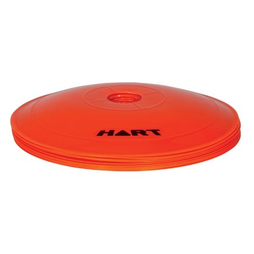 HART Flat Marker Pack of 10 Fluro Orange