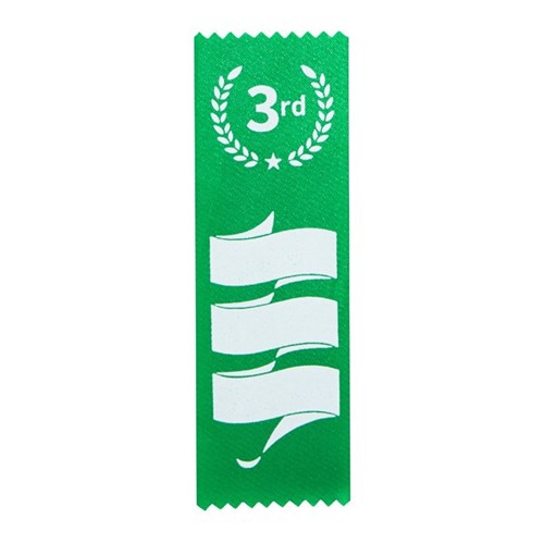 HART Scroll Place Ribbon (50) Third Green
