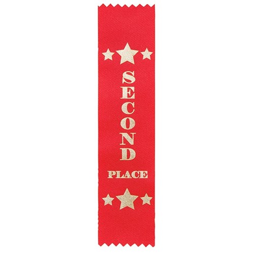HART Star Place Ribbon (50) Second Red