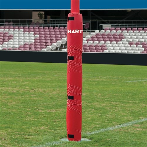HART Flat Rugby Post Pad White