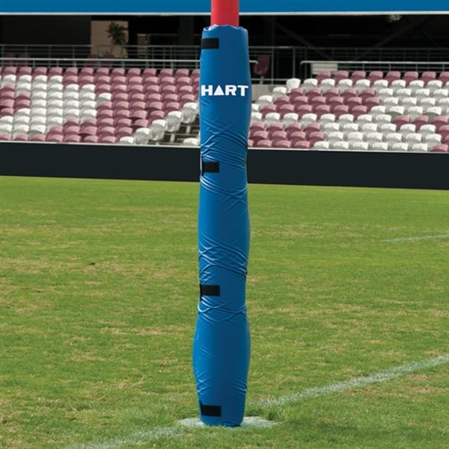 HART Flat Rugby Post Pad White